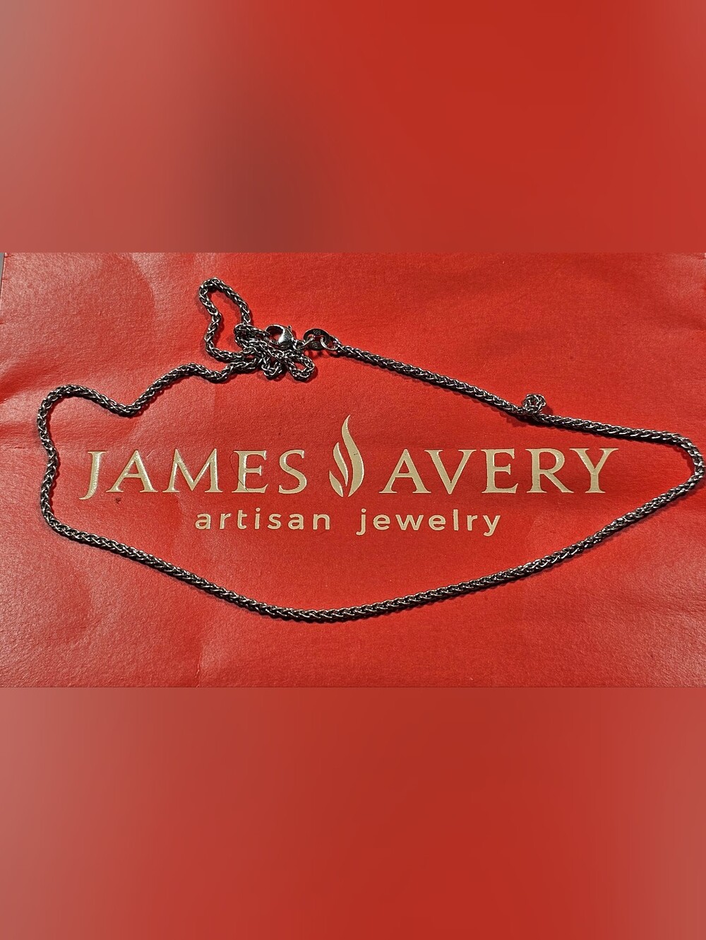 James Avery Sterling chain. Stamped on the clasp
